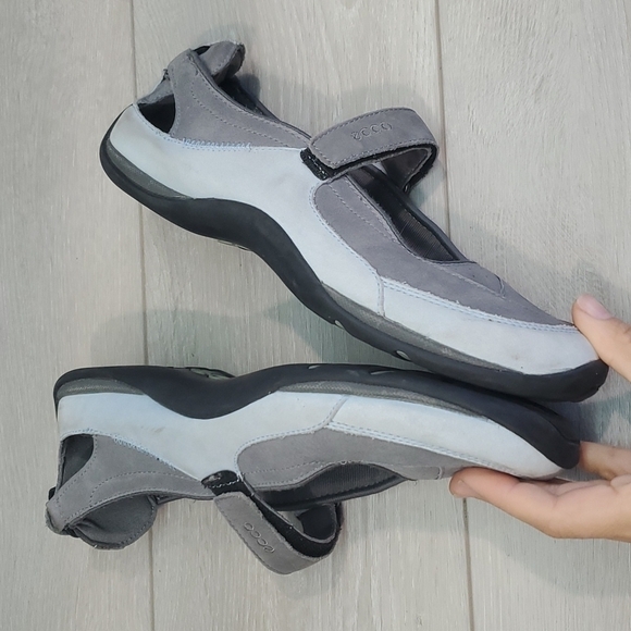 Ecco Womens Powered Outdoor Comfort Hook&loop Clogs Shoes sz 39 US 8-8.5 - Picture 8 of 11